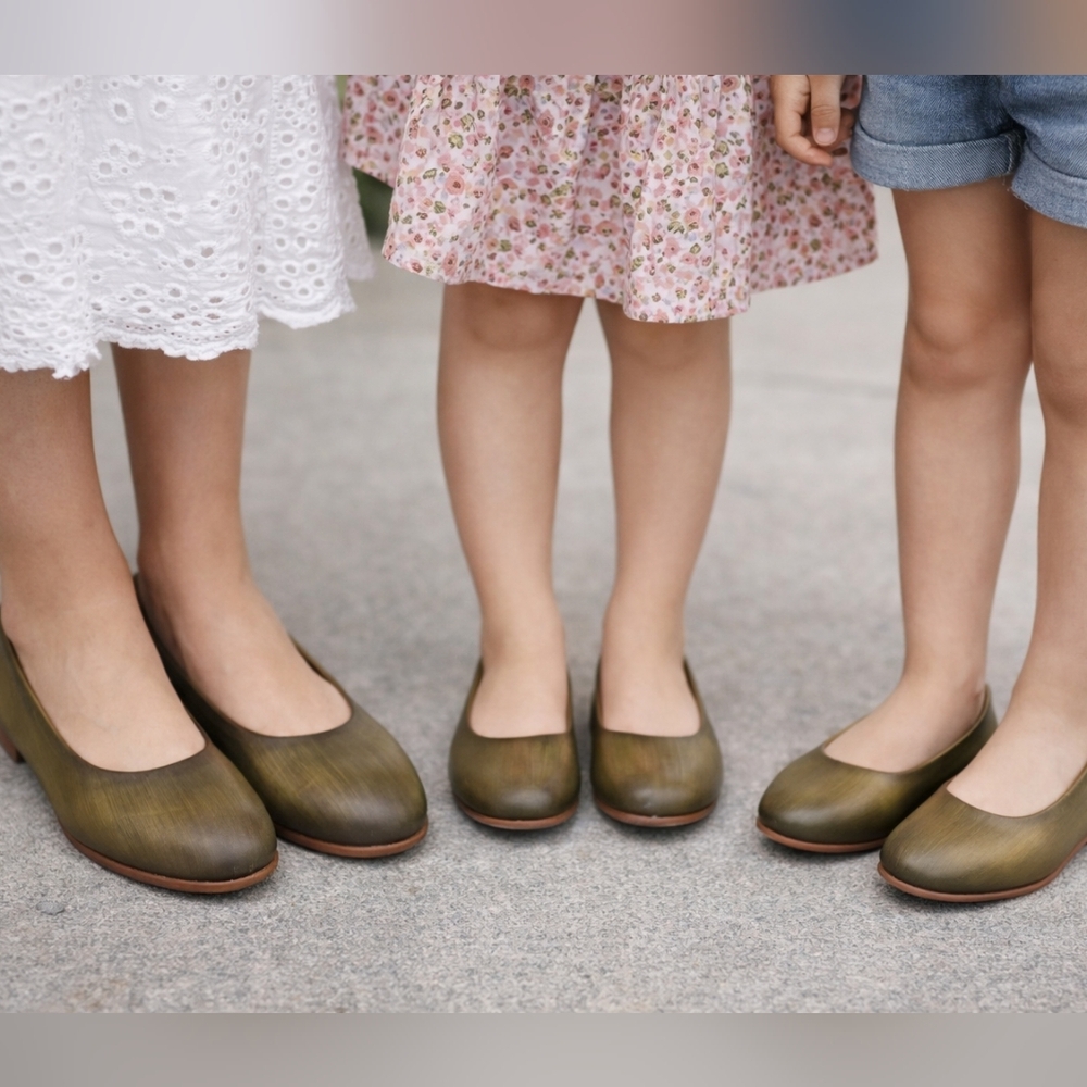 Green Ballet Flat